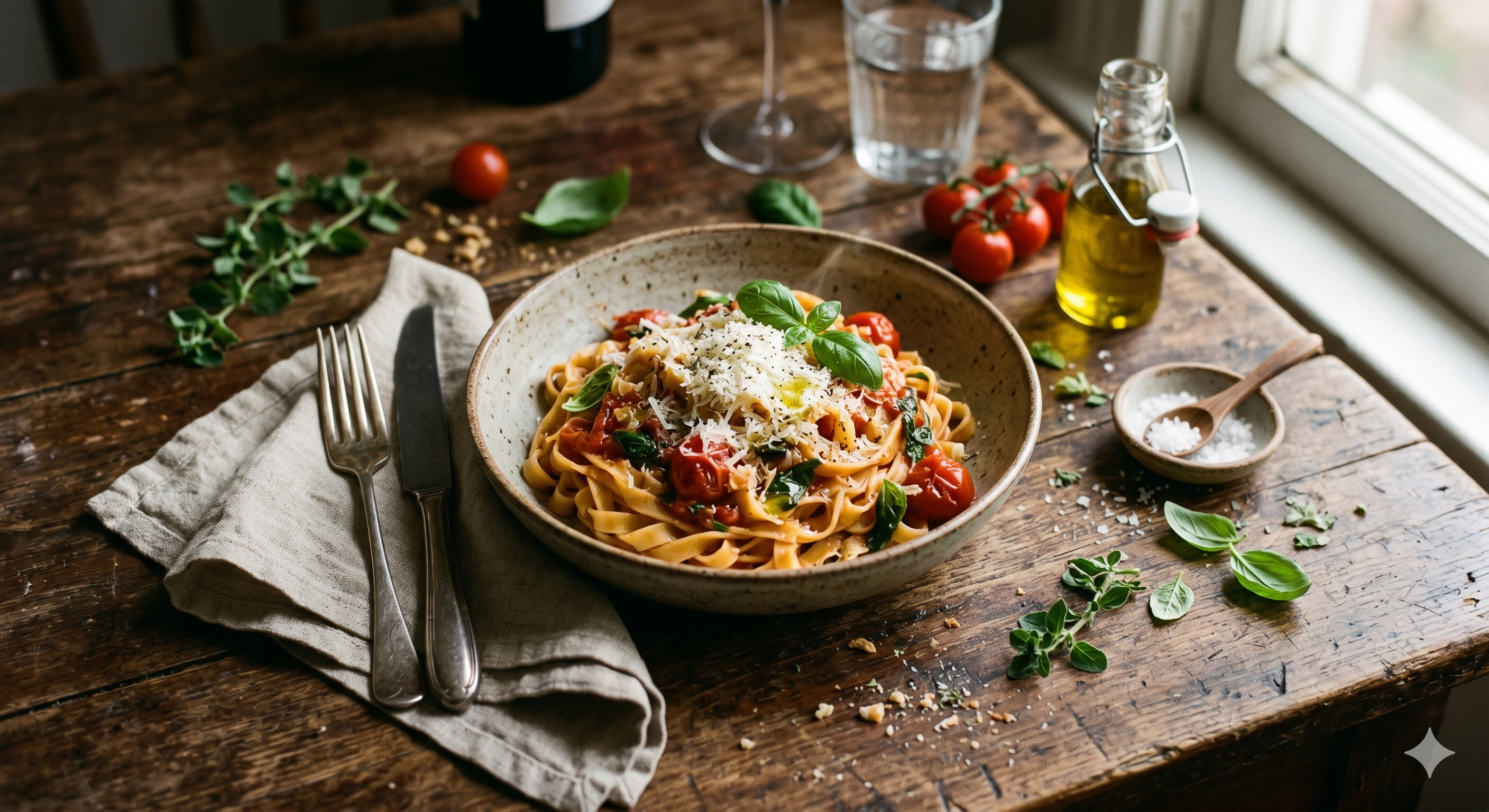 A beautifully plated dish